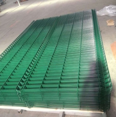 Anping TLWY उच्च गुणवत्ता वाले चीनी कारखाने 3D गार्डन बाड़ पैनल आड़ू पदों के साथ सुडौल वेल्डेड वायर मेष बाड़